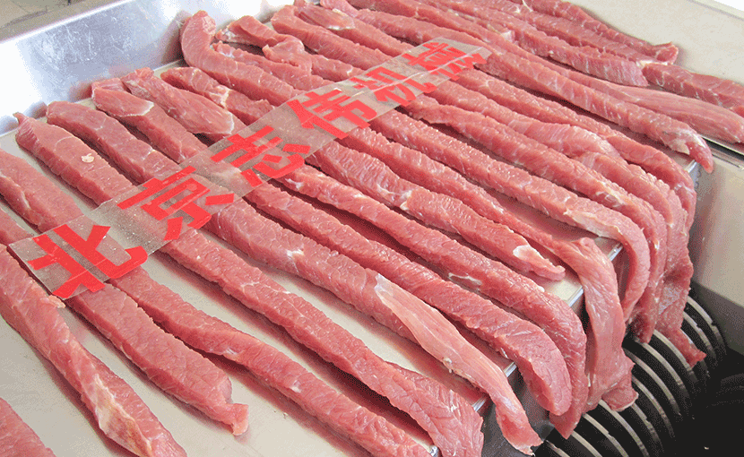 ZW-682大型切肉片、肉條機